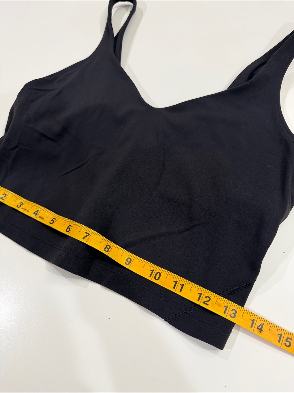 Lululemon Black Seamless Crop Tank Top - Picture 2 of 5